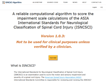 Tablet Screenshot of isncscialgorithm.com
